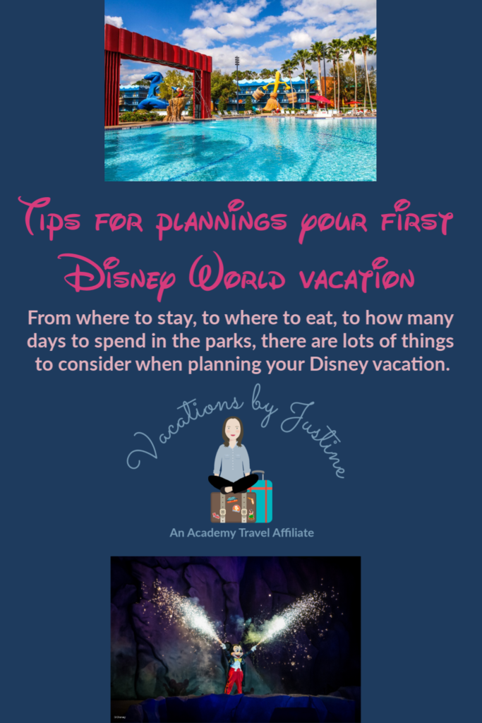 tips for planning first Disney World vacation, Disney World planning tips, tips and tricks for Disney World