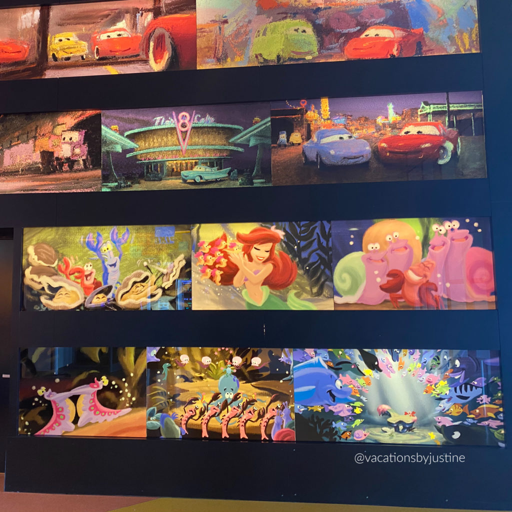 Disney's Art of Animation Resort, Disney World Resorts, Art of Animation Resort Lobby, The Little Mermaid, Cars