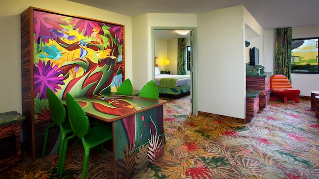 Disney's Art of Animation Resort, Lion King themed hotel rooms, Family Suites