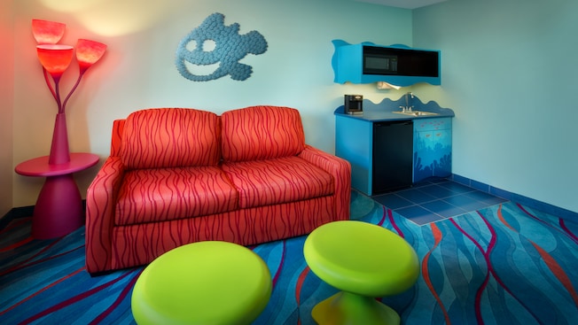 Disney's Art of Animation Resort, Finding Nemo themed hotel rooms, Family Suites